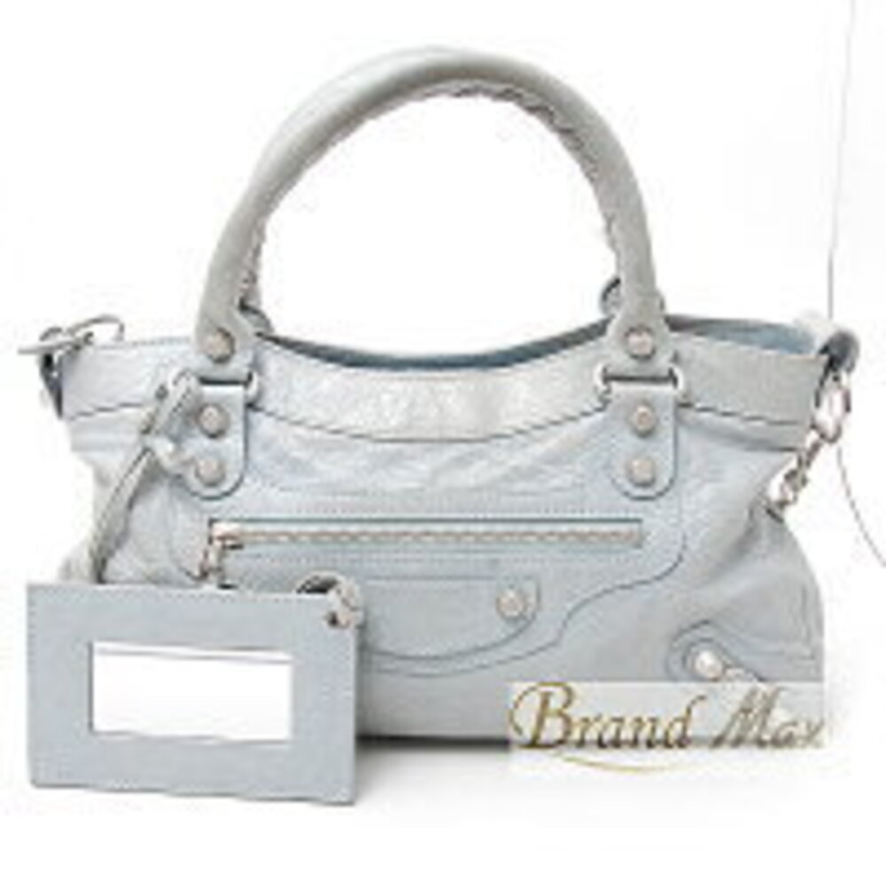 Balenciaga Giant First Water Blue Handbag